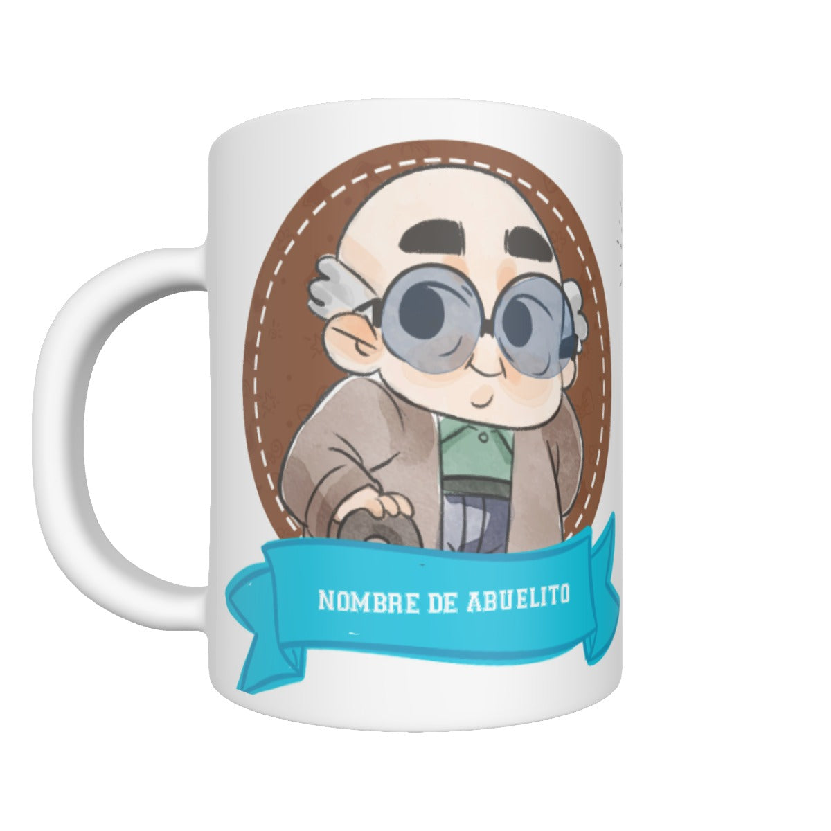 El Rey Abrazos y Historias Customize 15oz Coffee Mug