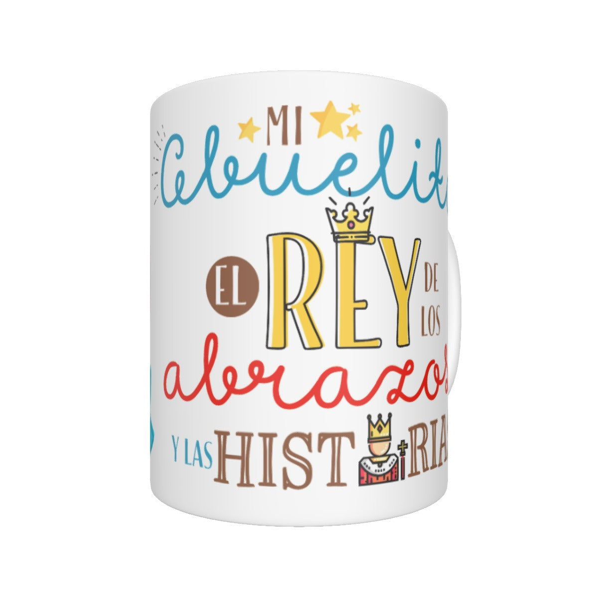 El Rey Abrazos y Historias Customize 15oz Coffee Mug