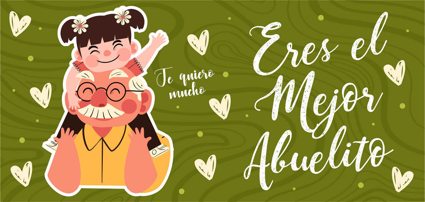 Eres El Mejor Abuelito 15 oz Coffee Mug