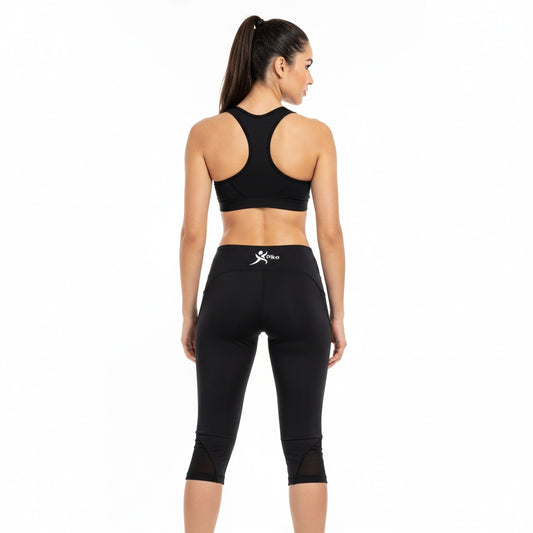 Pika Capri Black Legging