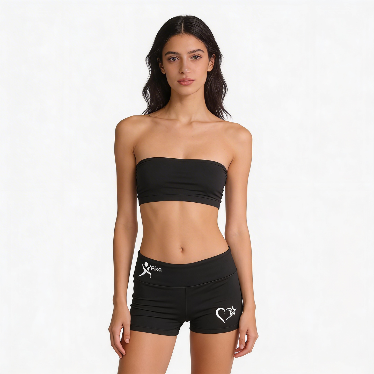 Heart & Stars Women's Active Fitness Sports Yoga Shorts for Running Gym Workout